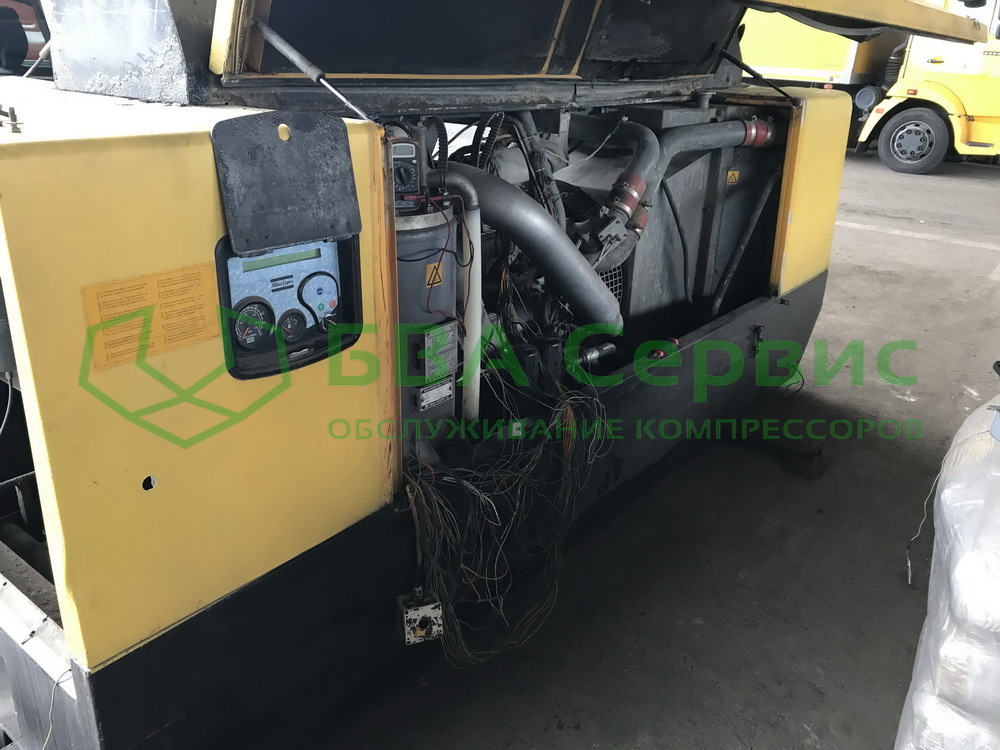 Диагностика компрессора Atlas Copco XAHS 236
