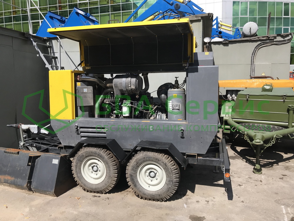 Ремонт компрессора Atlas Copco XAHS 450