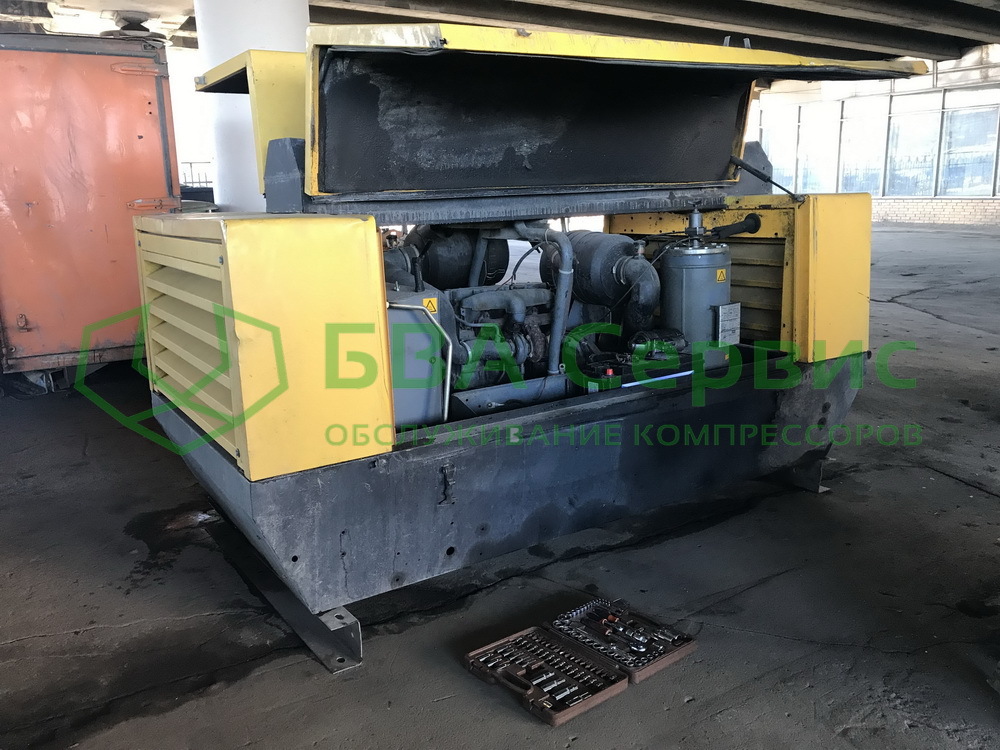 Ремонт компрессора Atlas Copco XAS 186