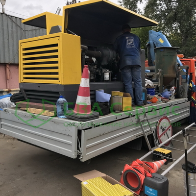 Обслуживание дизельного компрессоре Atlas Copco XAHS 450 