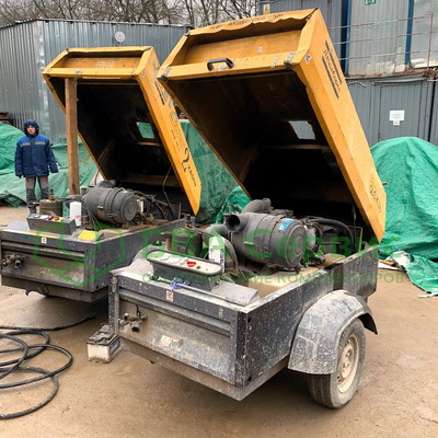 Техническое обслуживание дизельного компрессора Atlas Copco XAS 97