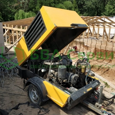 Диагностика и ремонт дизельного компрессора Kaeser M50