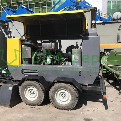 Ремонт винтового дизельного компрессора Atlas Copco XAHS 450