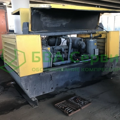 Ремонт дизельного компрессора Atlas Copco XAS 186