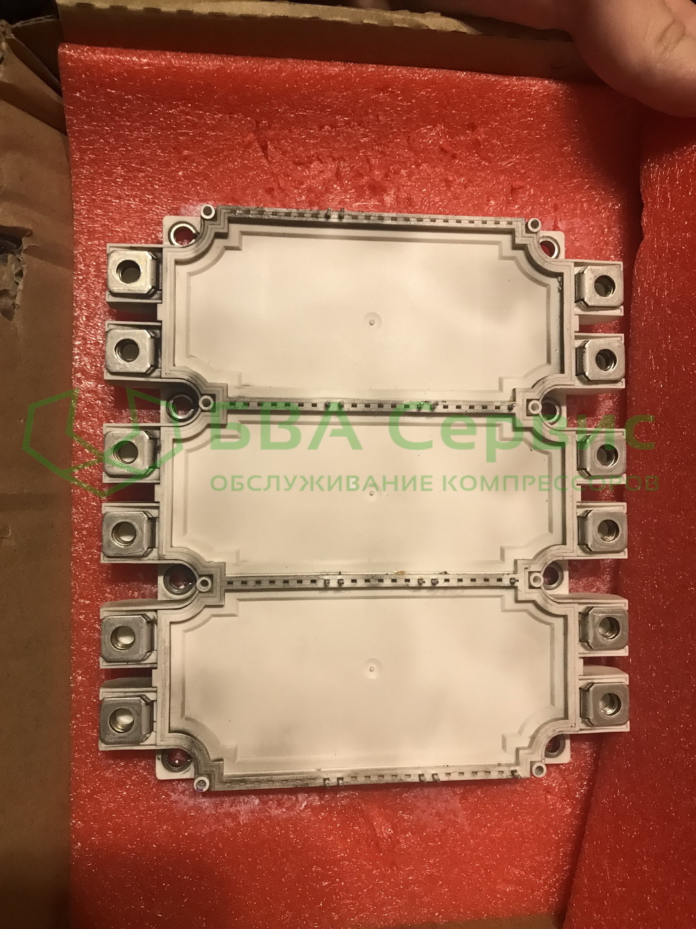 Сгоревший модуль IGBT